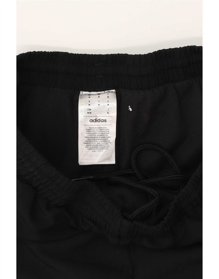 Adidas Pantalon de survêtement pour homme Noir moyen Polyester