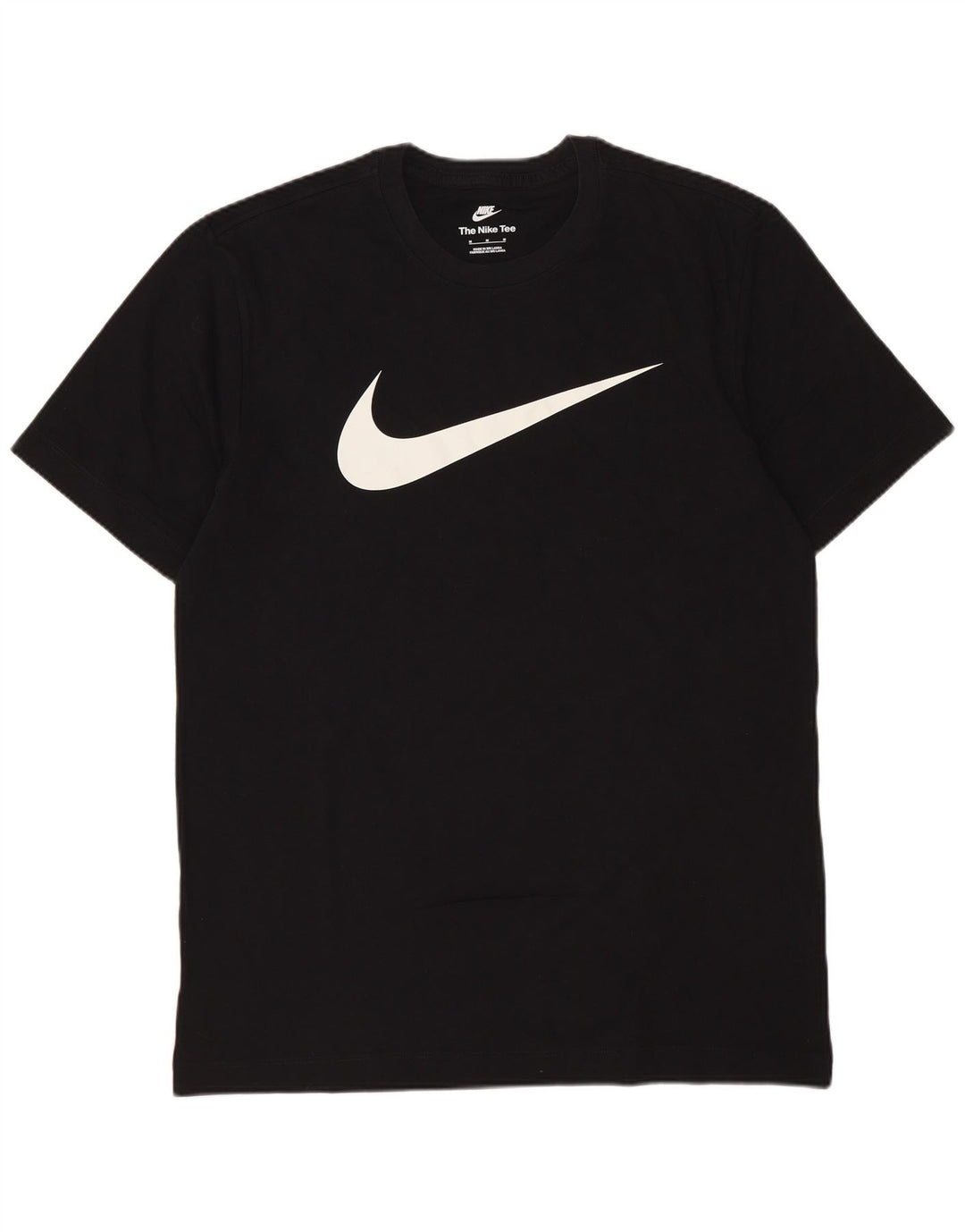 Nike T-shirt graphique pour homme en coton noir moyen