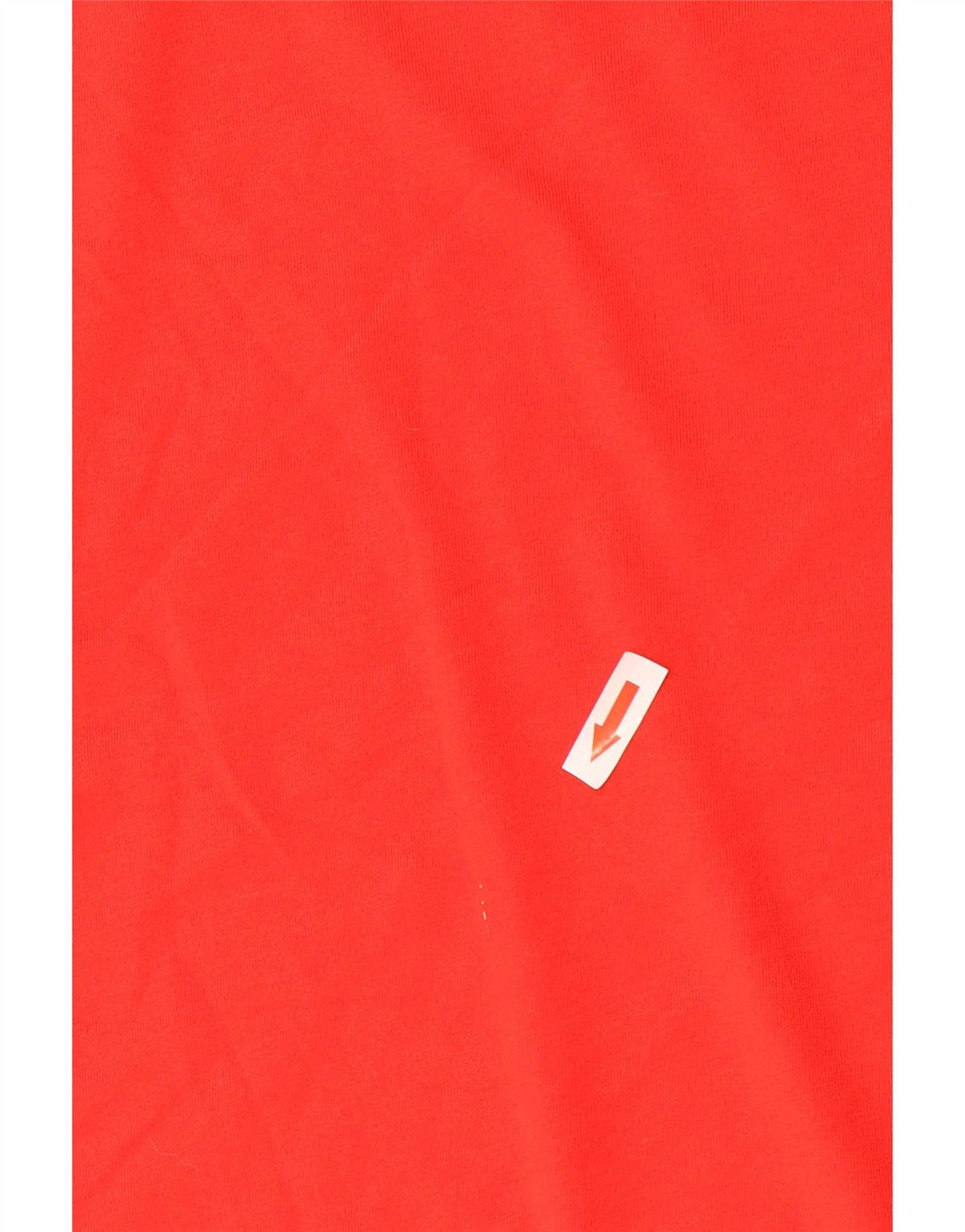 Champion T-Shirt Graphique Homme Large Rouge Colourblock