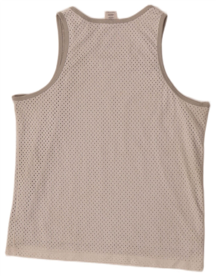 Champion Débardeur Graphique Homme Grand Blanc Polyester
