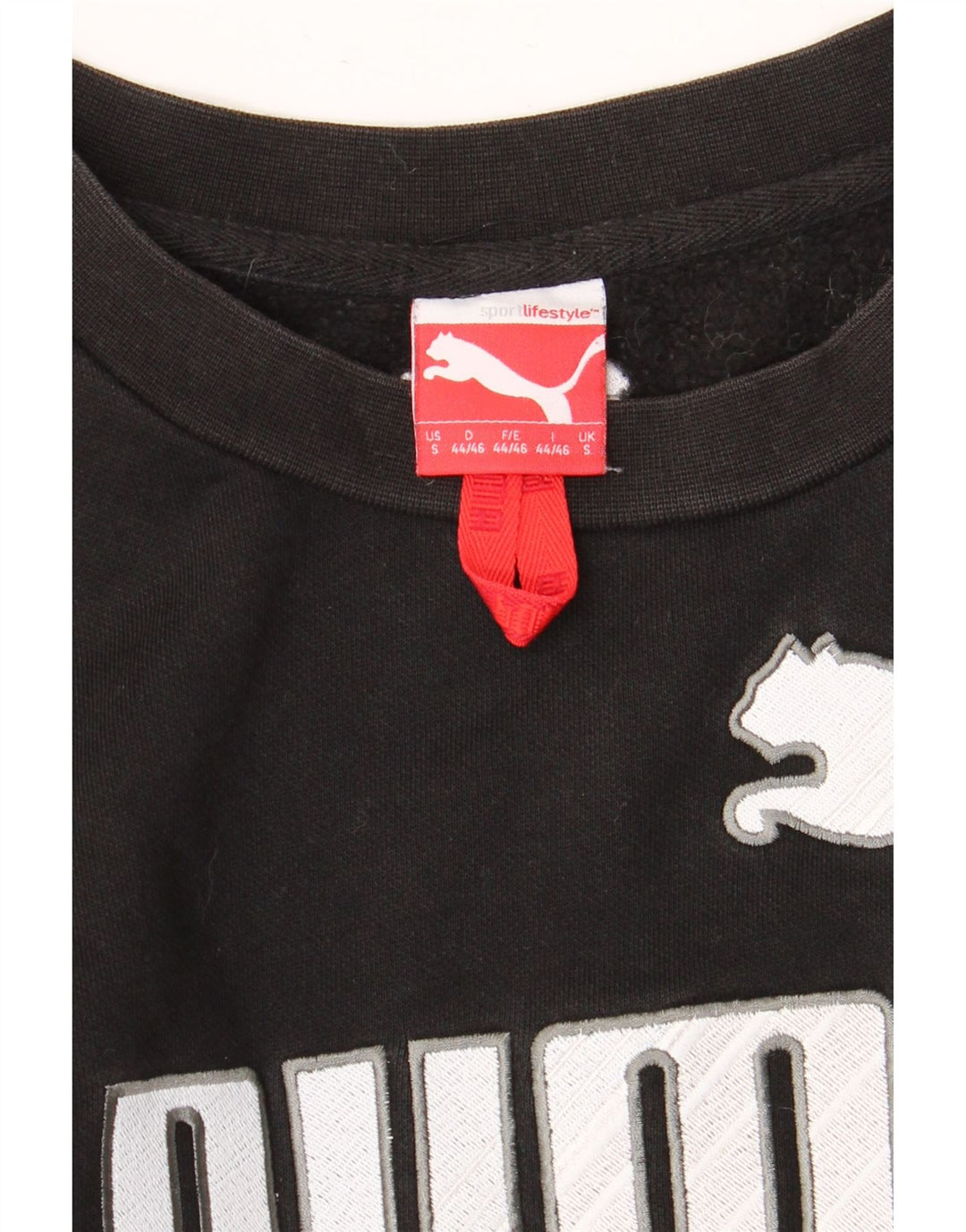 PUMA Sweat-shirt graphique pour hommes, petit, noir
