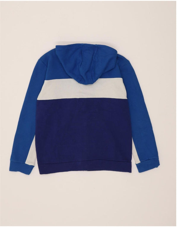 Reebok Sweat à capuche graphique zippé garçon 13-14 ans Bleu marine colour block