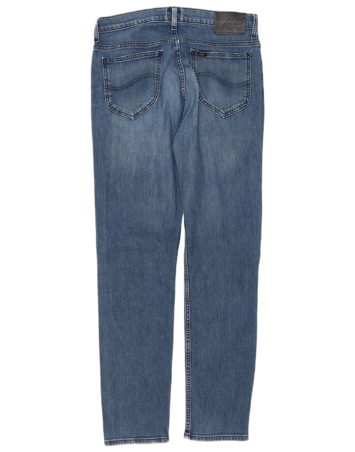 Lee Jean Slim Rider W32 L32 Homme Bleu Coton