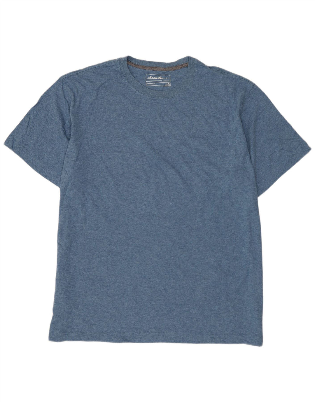 EDDIE BAUER T-Shirt Homme Top XL Bleu Coton