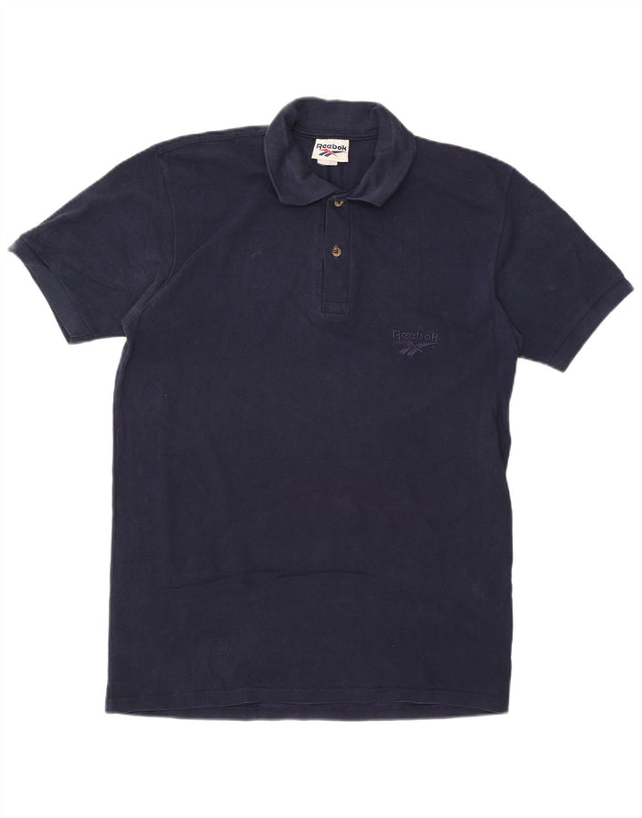 REEBOK Polo Homme Grand Bleu Marine