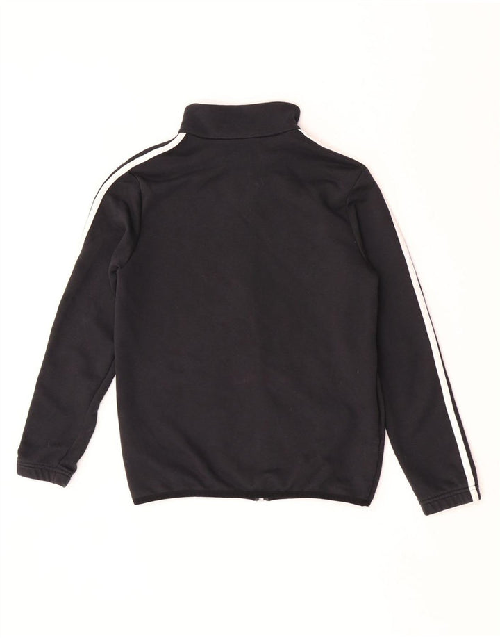 Adidas Veste de Survêtement Garçon 11-12 ans Noir Coton