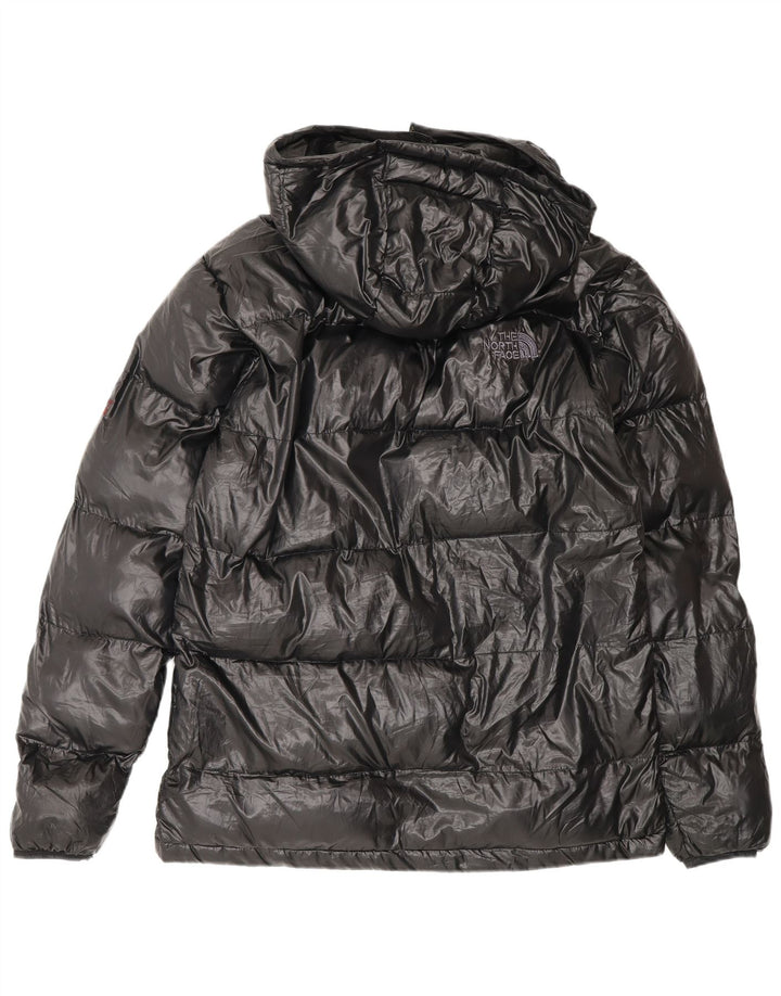 The North Face Veste rembourrée à capuche pour homme UK 40 Large Noir Polyester