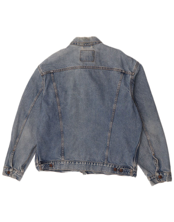 Levi's Veste en Jean Homme UK 42 XL Bleu Coton