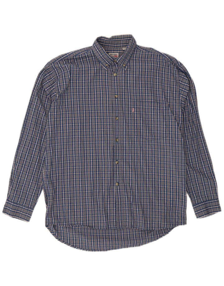 Levi's Chemise Homme Grand Carreau Bleu Coton