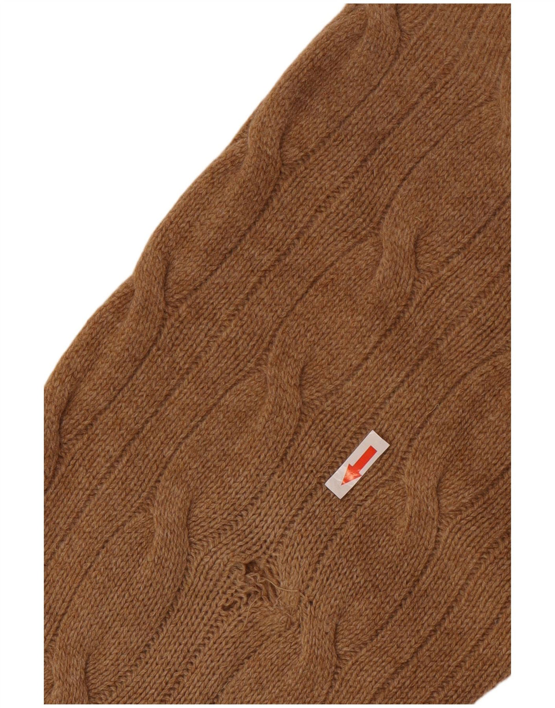 Benetton Pull col roulé pour homme 2XL Marron