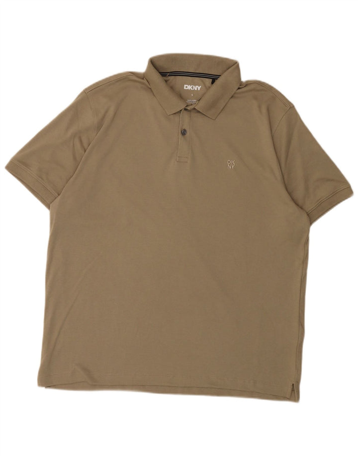 Dkny Polo Homme Grand Kaki Coton
