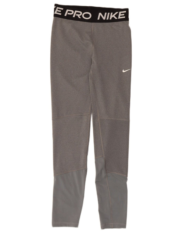 Nike Legging Graphique Fille 13-14 Ans XL Gris Colorblock Coton