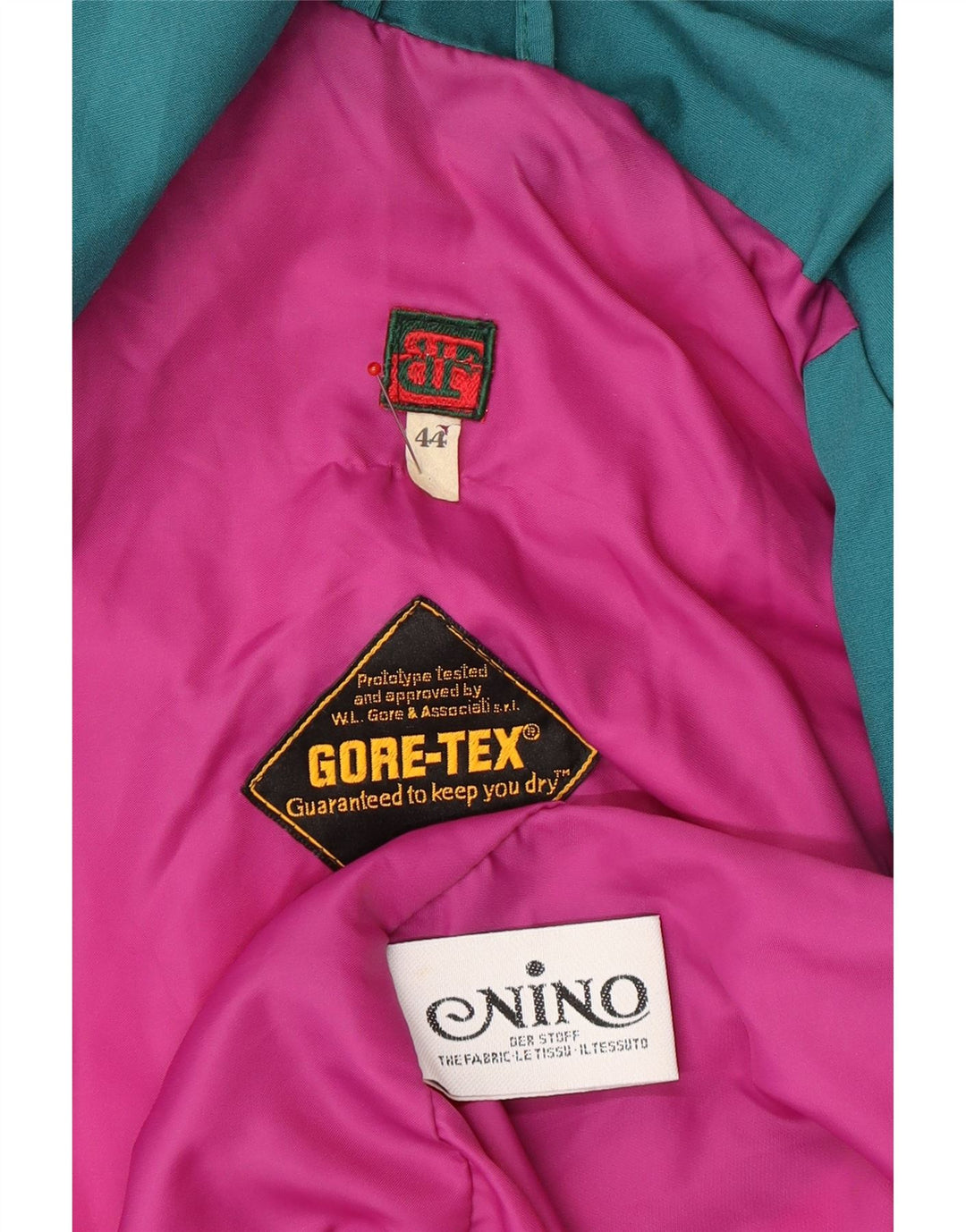 BELFE Womens Hooded Windbreaker Jacket EU 44 XL Blue Polyester