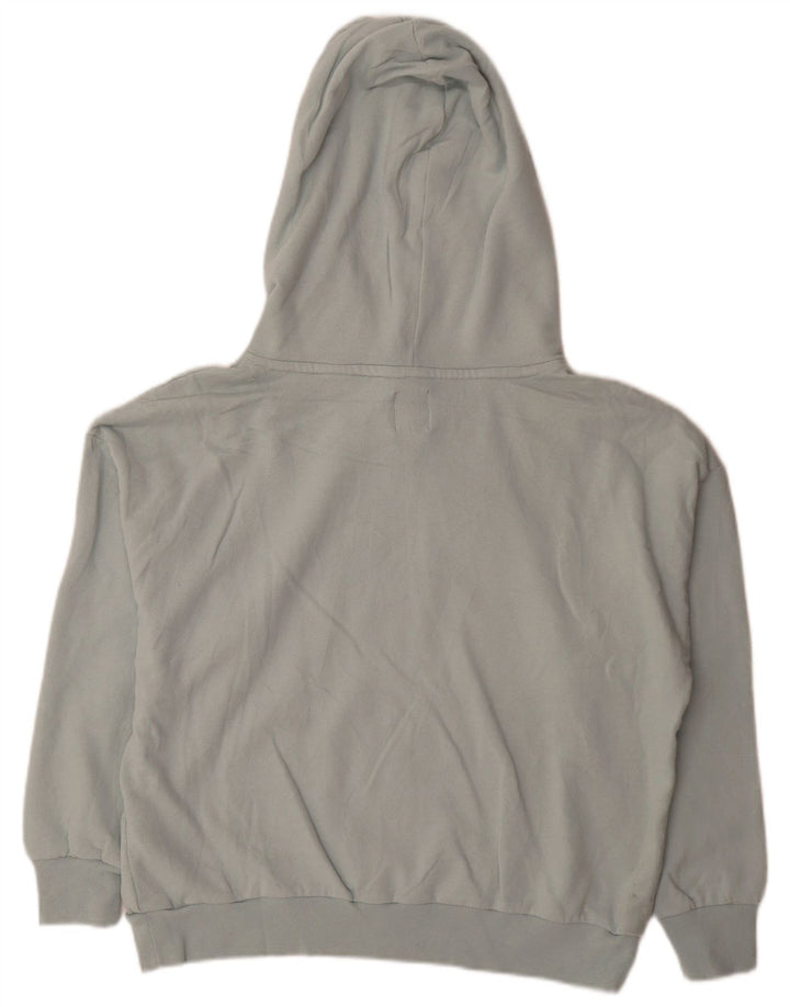 Gap Pull à capuche surdimensionné graphique pour femme UK 14 Bleu moyen Coton