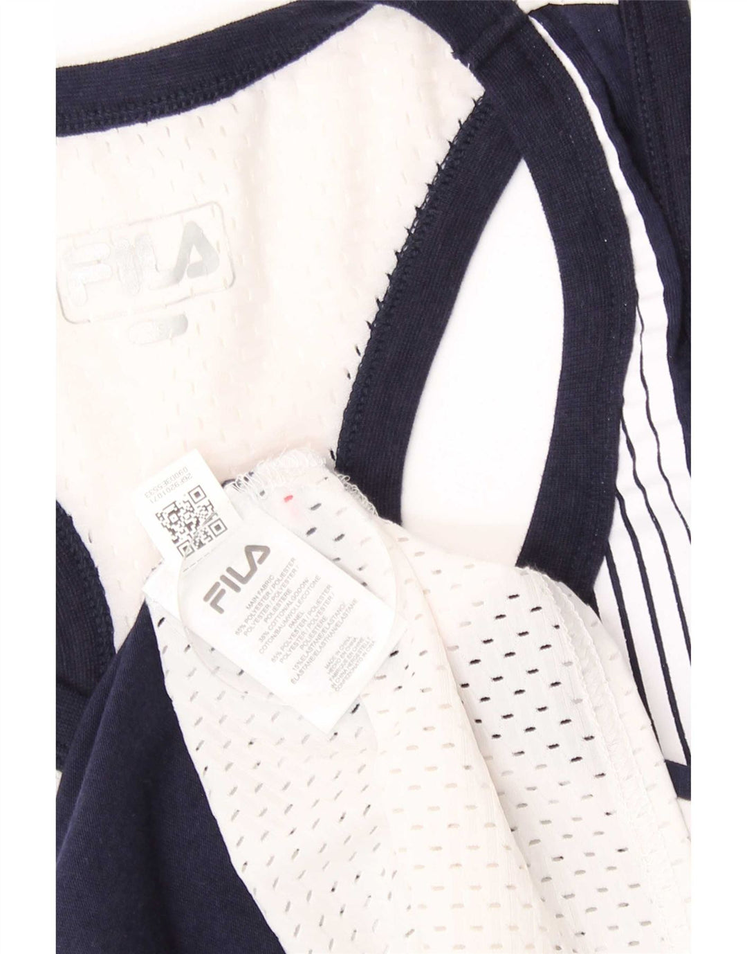Fila Débardeur Graphic Homme Petit Blanc Polyester Colorblock