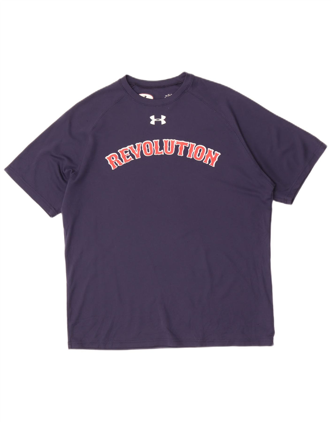 Under Armour T-Shirt Graphique Homme Bleu Marine Moyen Polyester
