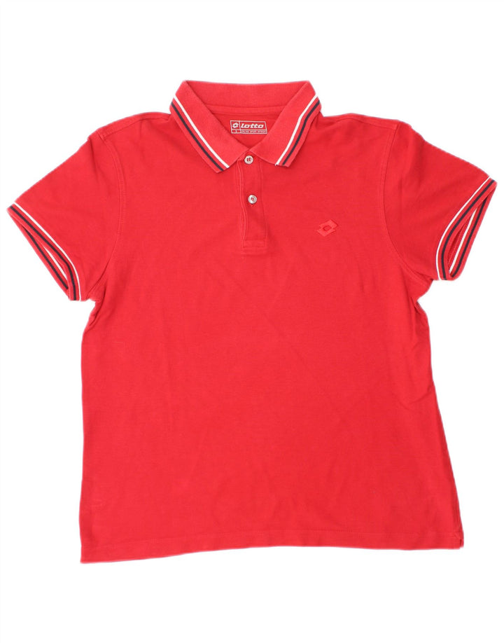 Lotto Polo Homme Petit Rouge