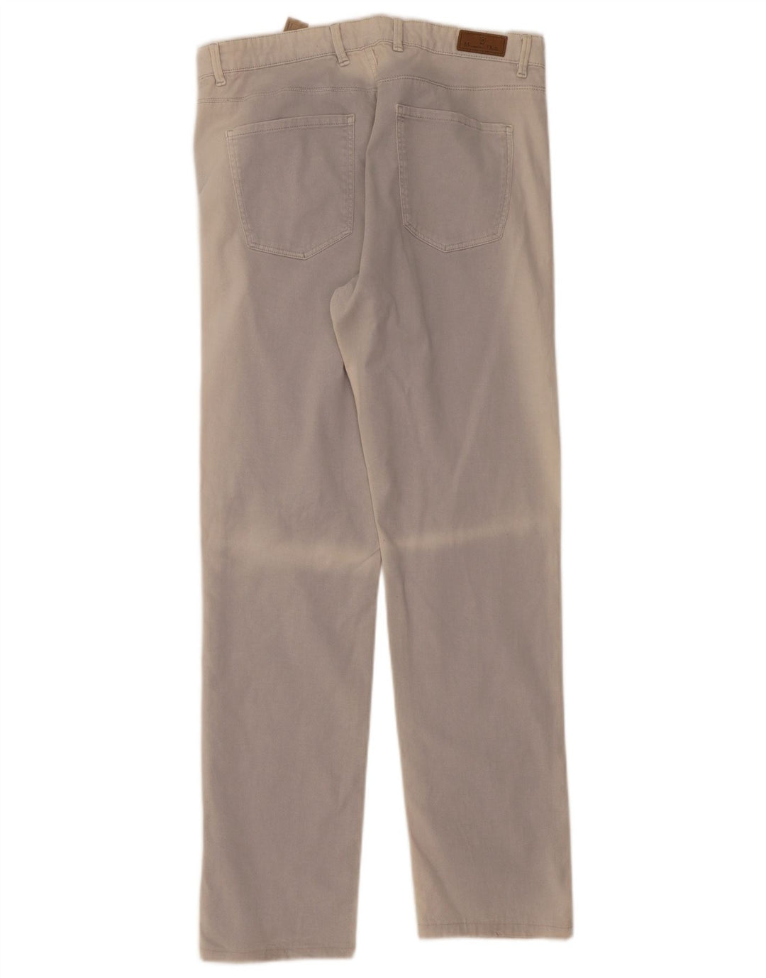 MASSIMO DUTTI Pantalon décontracté droit pour homme EU 42 Large W32 L32 Gris