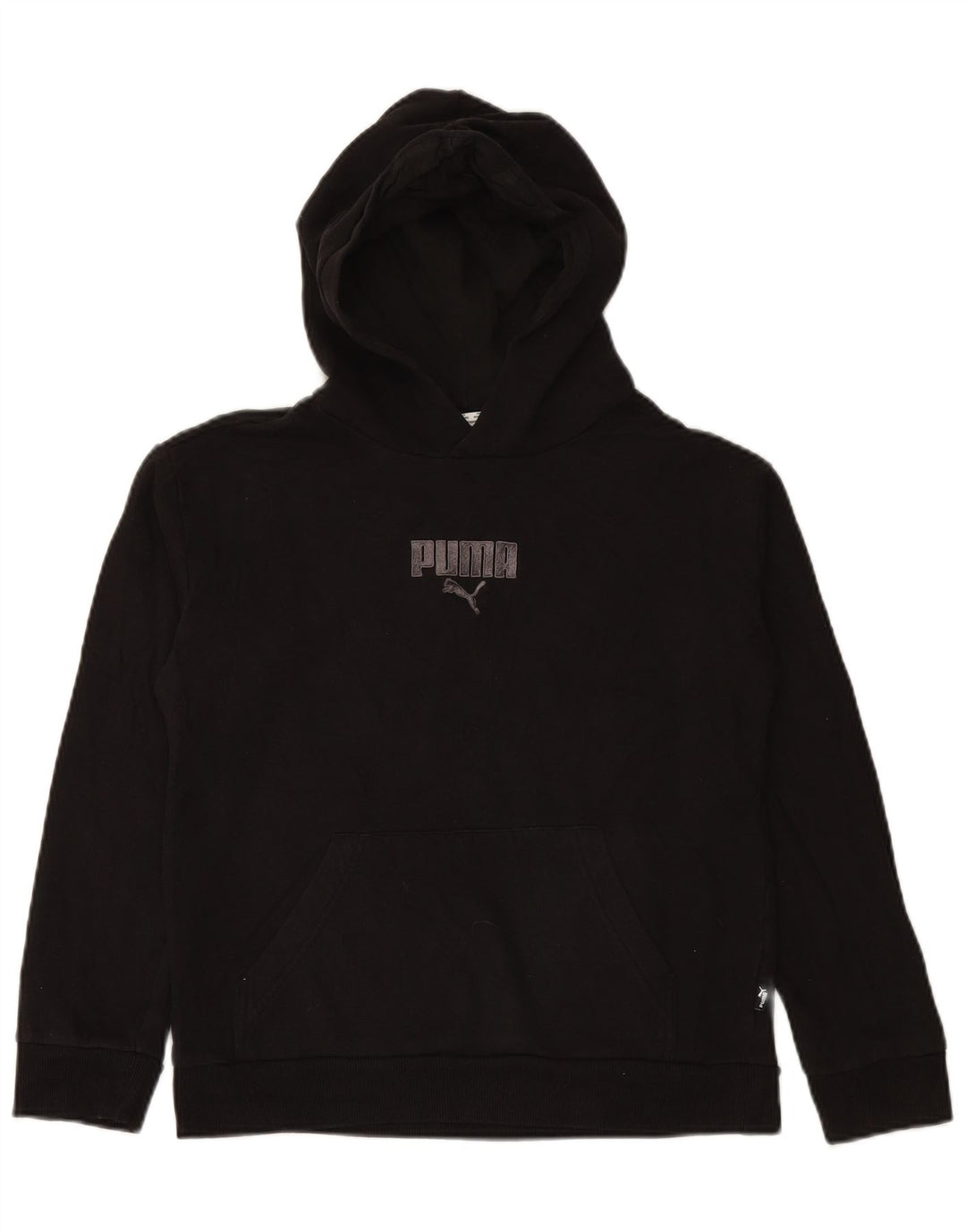 PUMA Sweat à capuche pour garçon 13-14 ans Grand Noir
