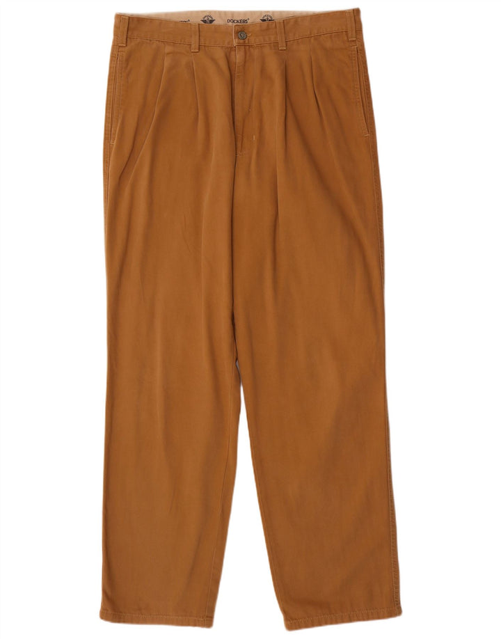 Dockers Pantalon Chino Pegged Homme W36 L32 Beige