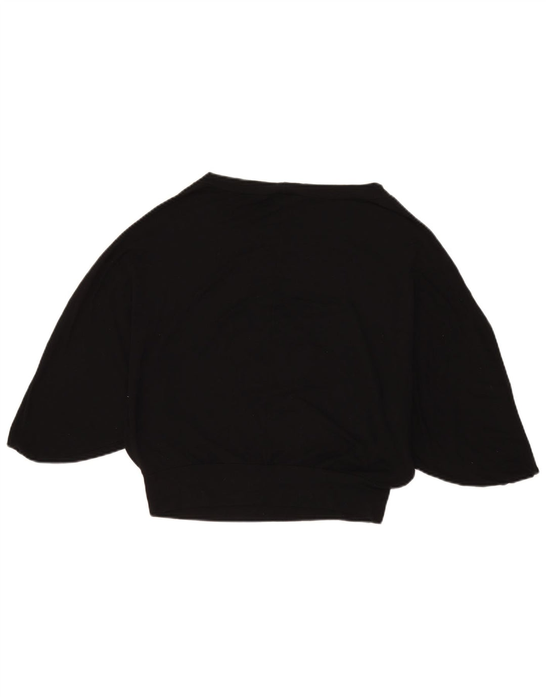 Liu Jo Haut graphique Batwing pour femme à manches 3/4 IT 40 Small Noir Viscose