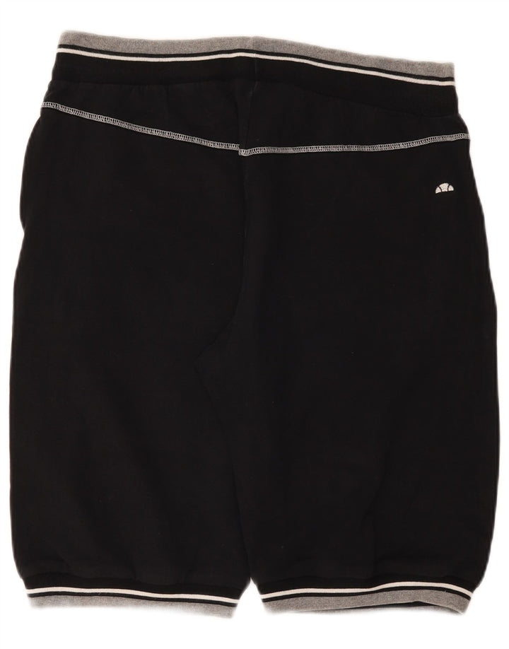 Ellesse Short de sport homme grand noir coton