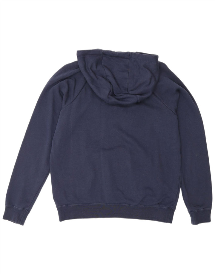 NIKE Pull à capuche pour homme Petit coton bleu marine