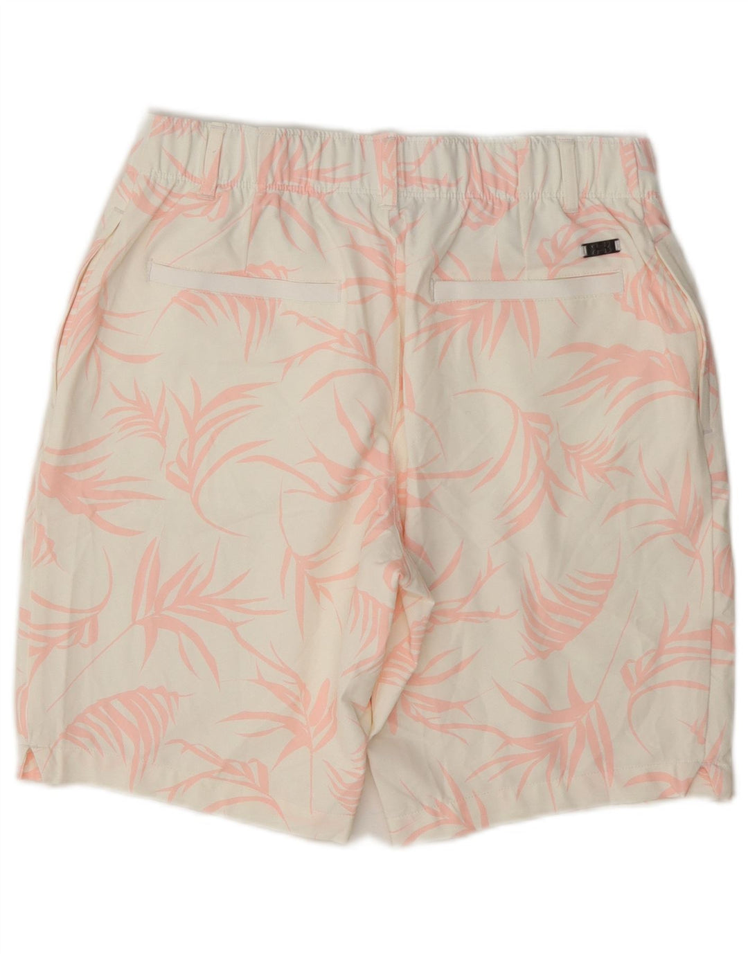 Under Armour Short Chino Femme US 6 Medium W30 Blanc Floral