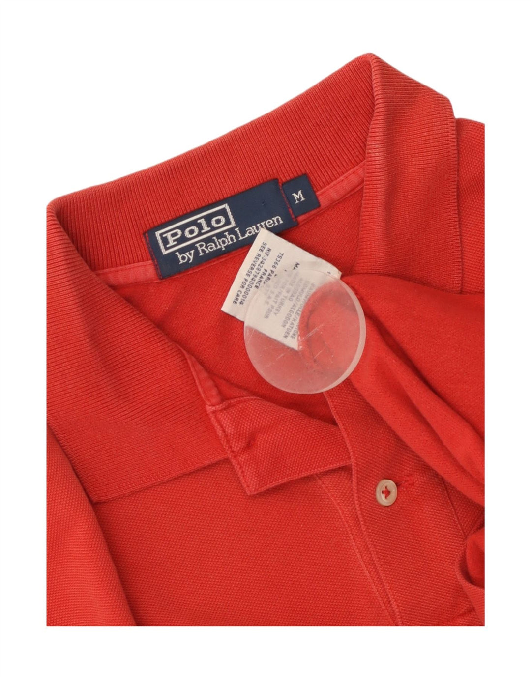 POLO RALPH LAUREN Polo Homme Rouge Moyen Coton