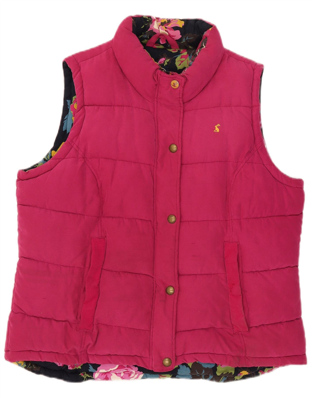 Joules Gilet rembourré pour femme UK 14 Large Rose