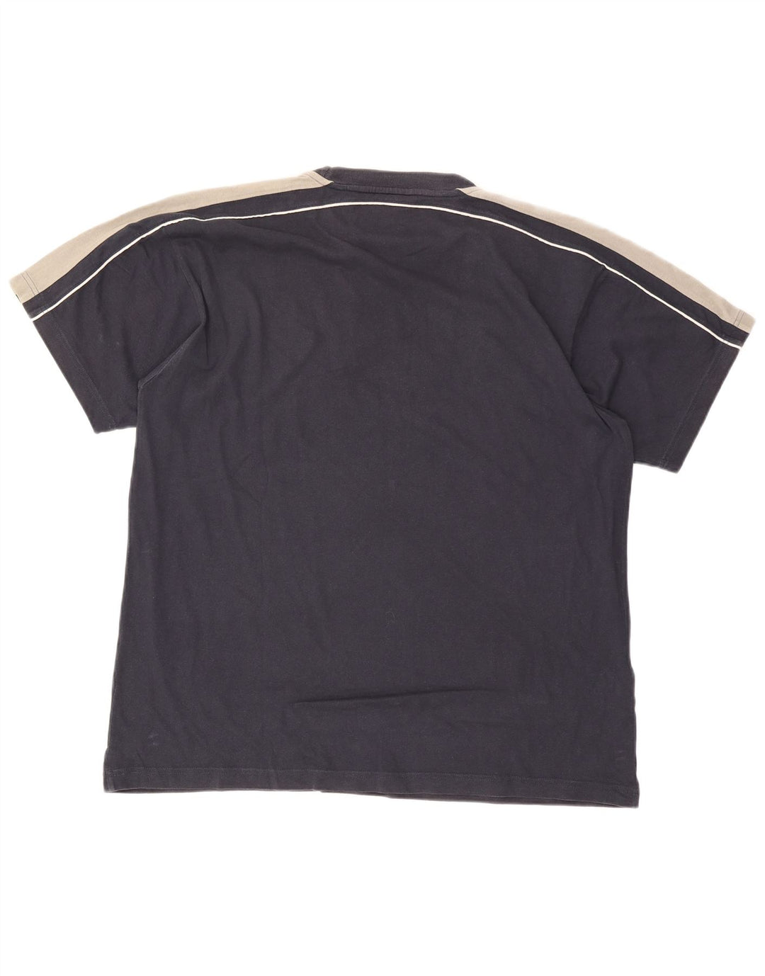 Champion T-Shirt Homme Top 2XL Bleu Marine Colourblock