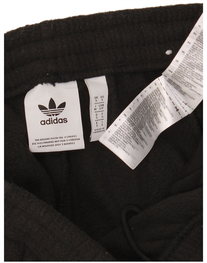 ADIDAS Pantalon de survêtement en polaire pour homme, jogging, petit, noir, polyester