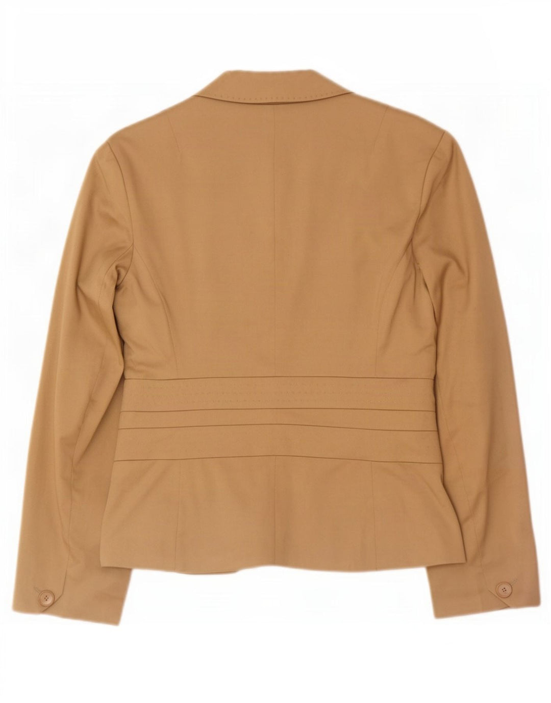 Betty Barclay Veste blazer à 2 boutons pour femme UK 16 Grand coton beige