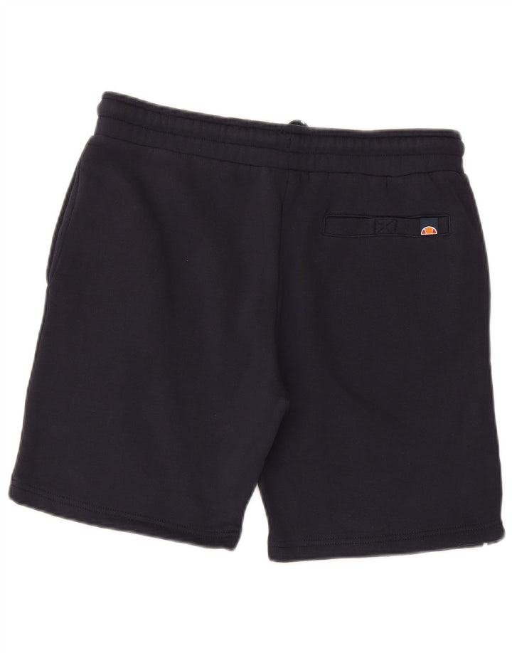 Ellesse Short de sport pour homme en coton bleu marine Small
