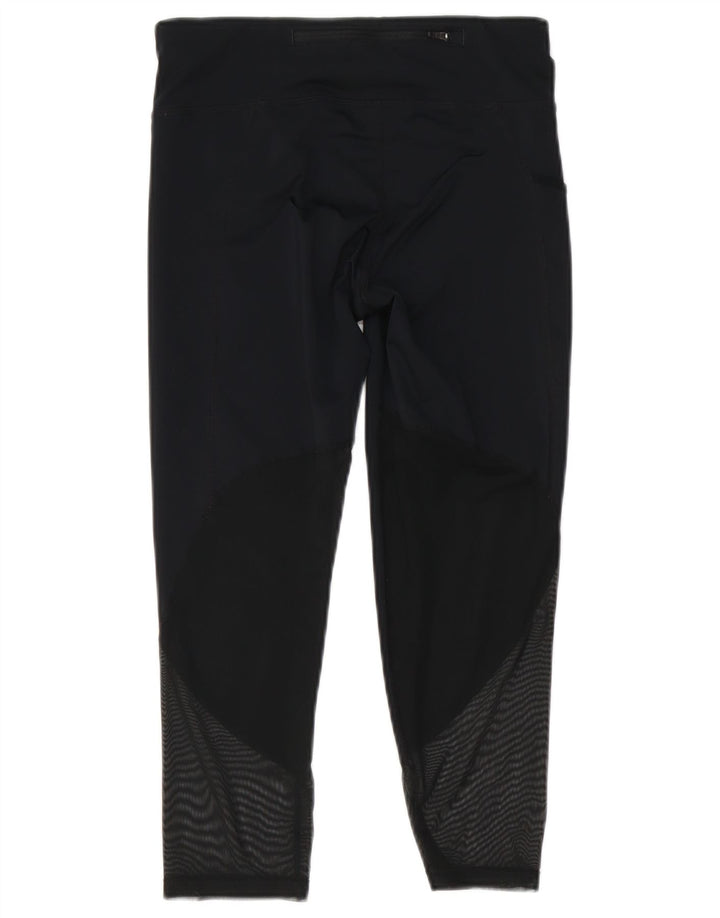 Nike Legging Dri Fit pour femme UK 8 Small Noir Géométrique Polyester