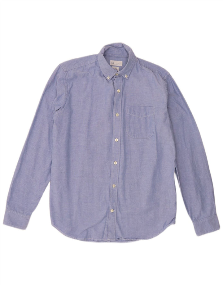Gap Chemise Coupe Standard Homme Petit Bleu Coton
