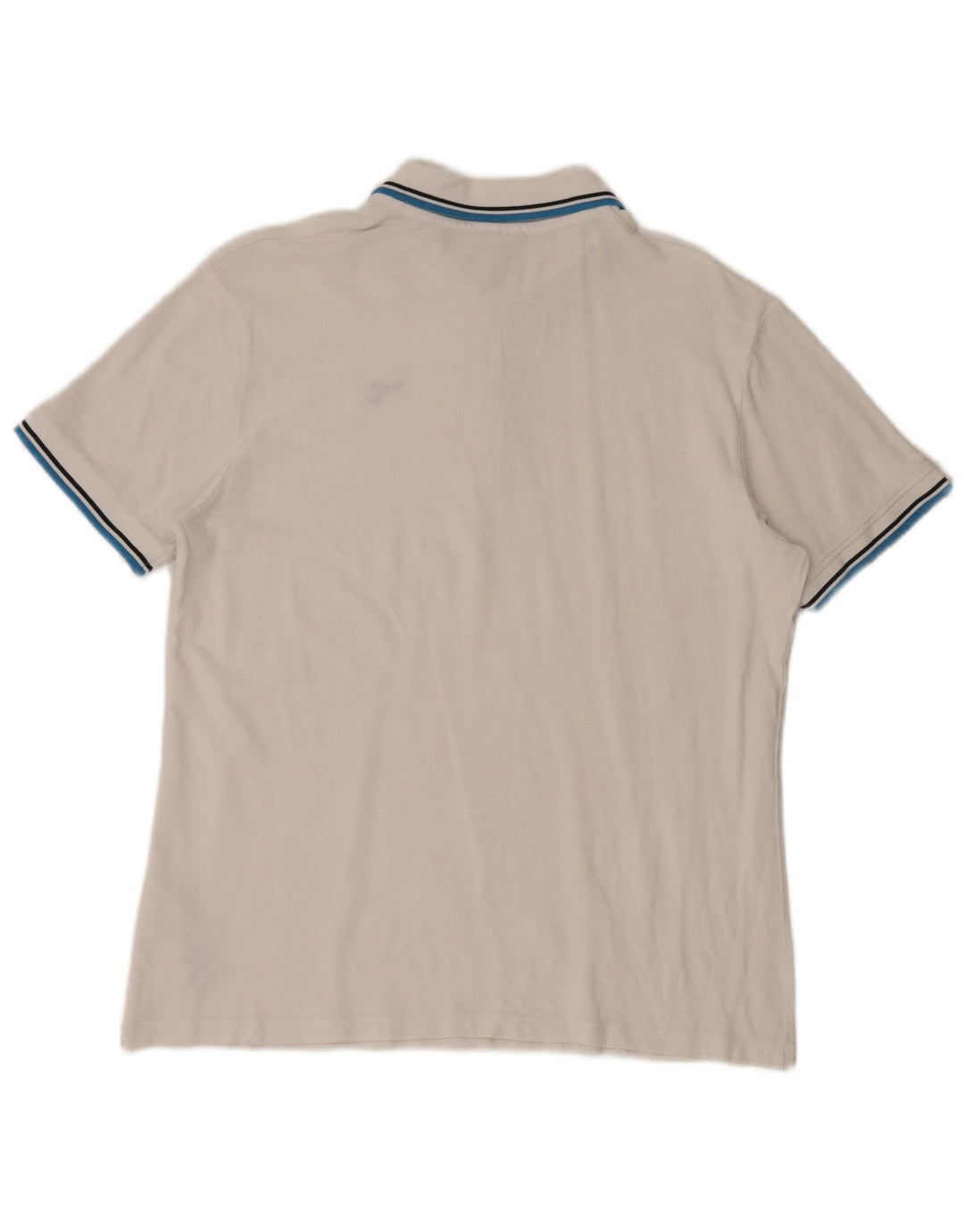 Diadora Polo Homme Grand Blanc Coton