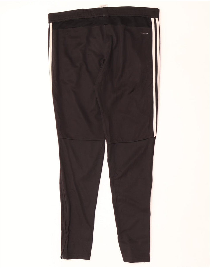 Adidas Pantalon de survêtement Climacool pour femme UK 12/14 Noir moyen Polyester
