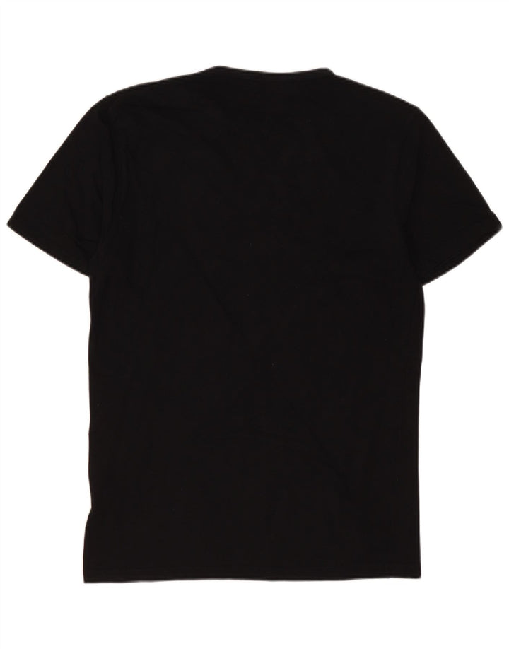 Kappa T-Shirt Homme Noir Moyen Coton