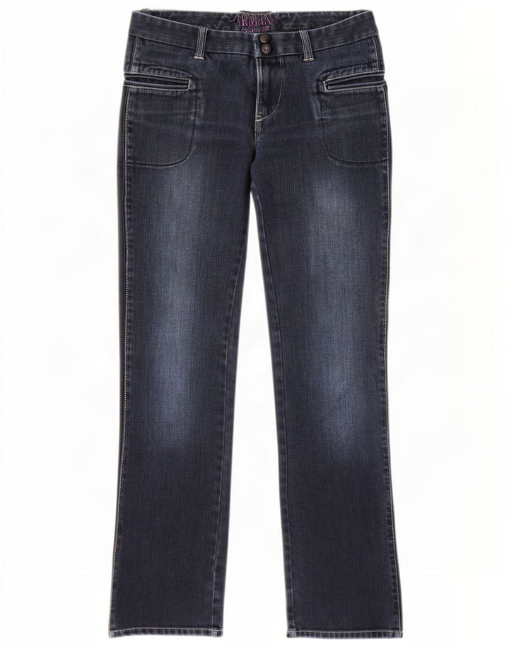 Armani Exchange Jean Bootcut Femme US 6 Moyen W28 L32 Bleu Marine