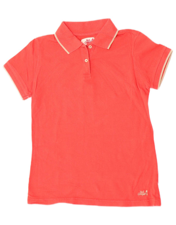 Polo Femme Best Company UK 10 Petit Coton Rouge