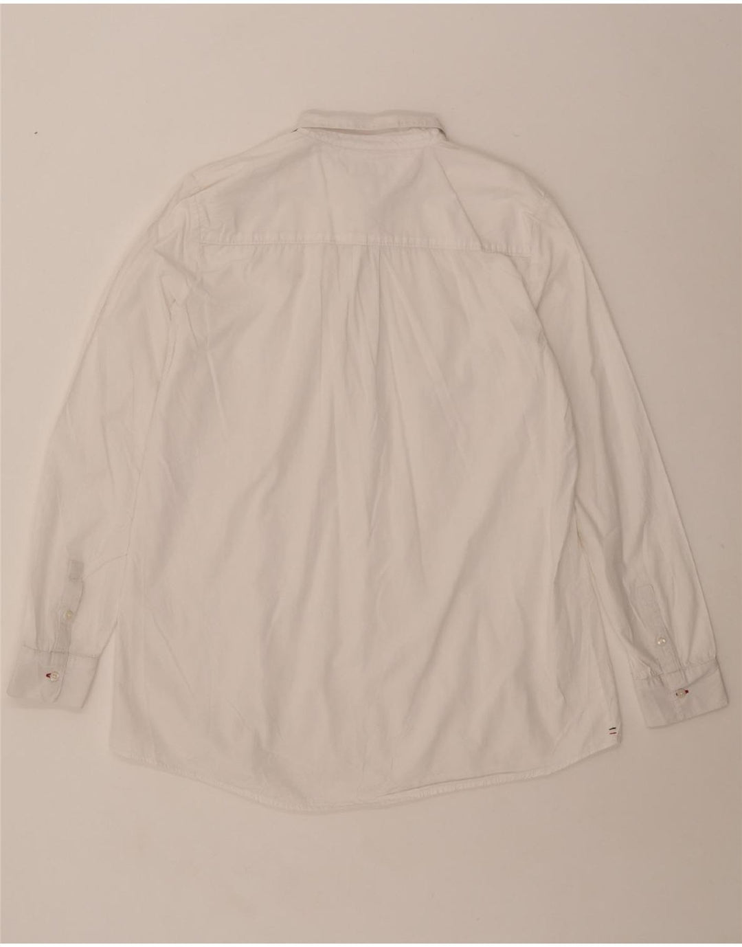 Tommy Hilfiger Chemise pull pour femme UK 16 Large Blanc