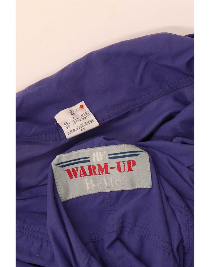 Belfe Veste de pluie coupe ample pour homme UK 38 Violet moyen