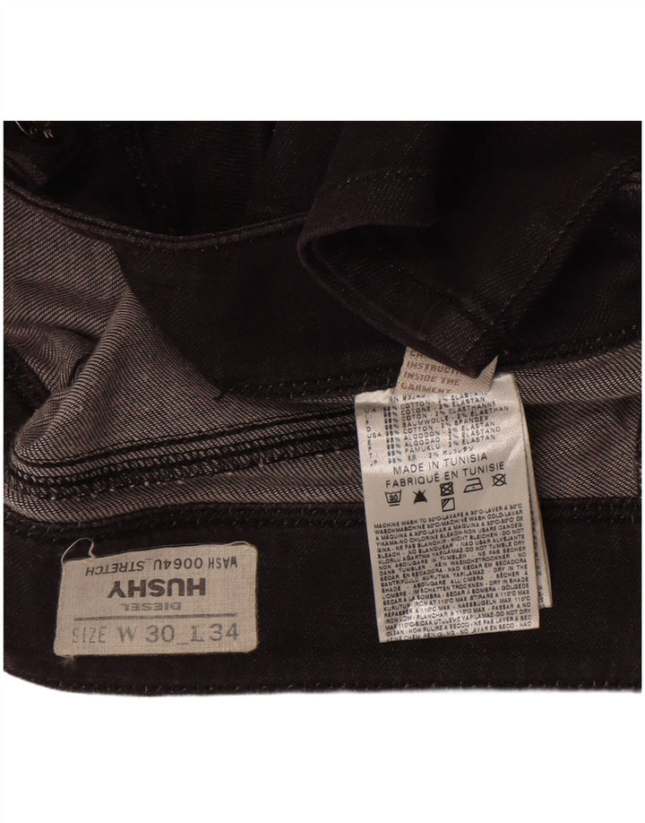 Diesel Jean Husky Slim W30 L30 Femme Noir Coton