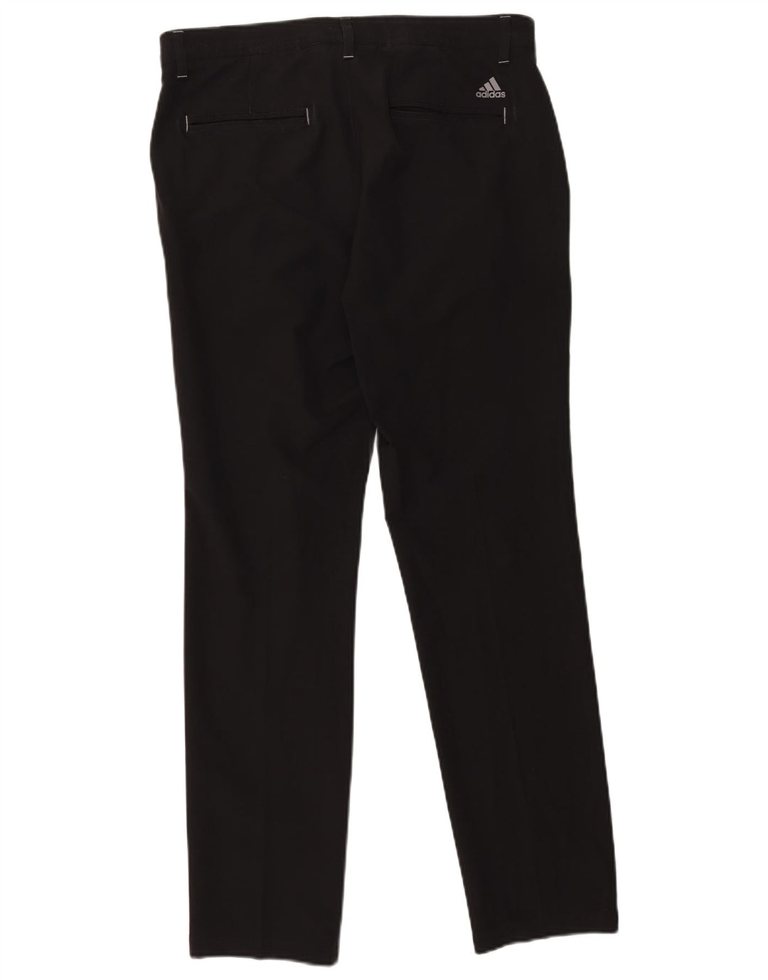 Adidas Pantalon Chino Droit Homme W32 L32 Noir Polyester
