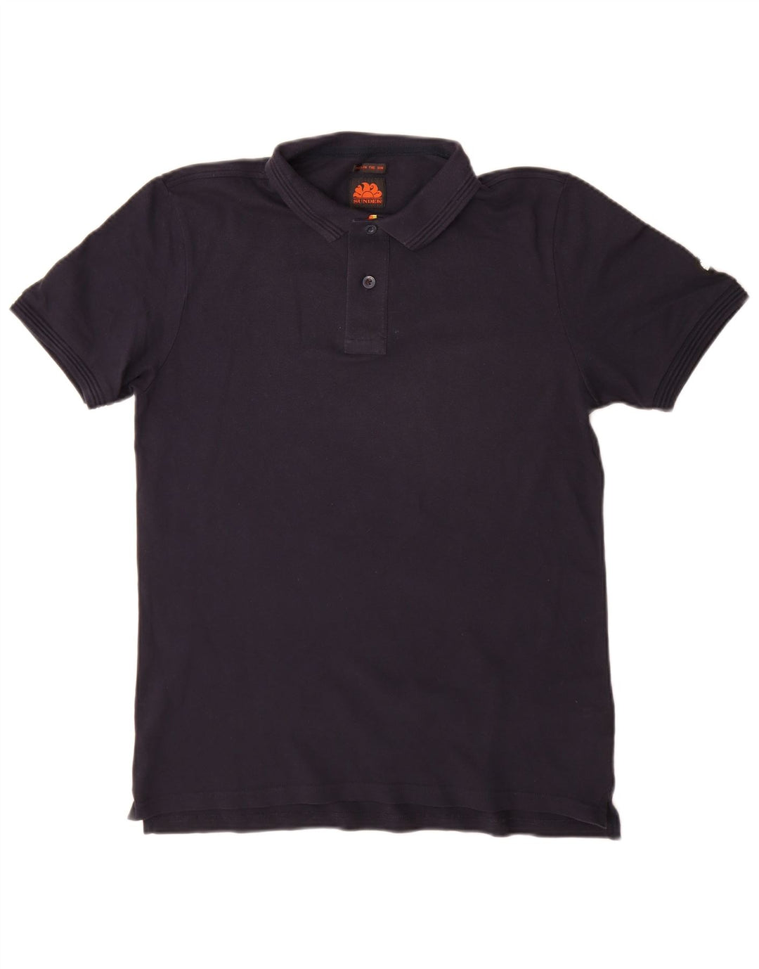 Sundek Polo Homme Bleu Marine Moyen Coton