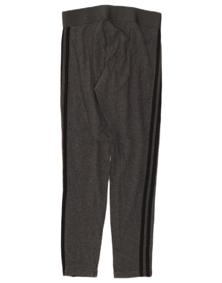 ADIDAS Leggings Femme UK 8 Petit Gris Coton