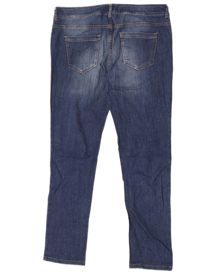 Massimo Dutti Jean Slim Fit Femme W36 L31 Bleu Marine
