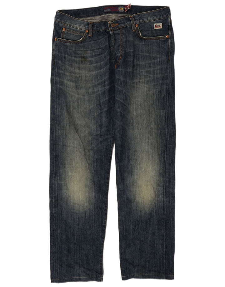 Roy Rogers Jean droit homme W35 L30 bleu marine coton