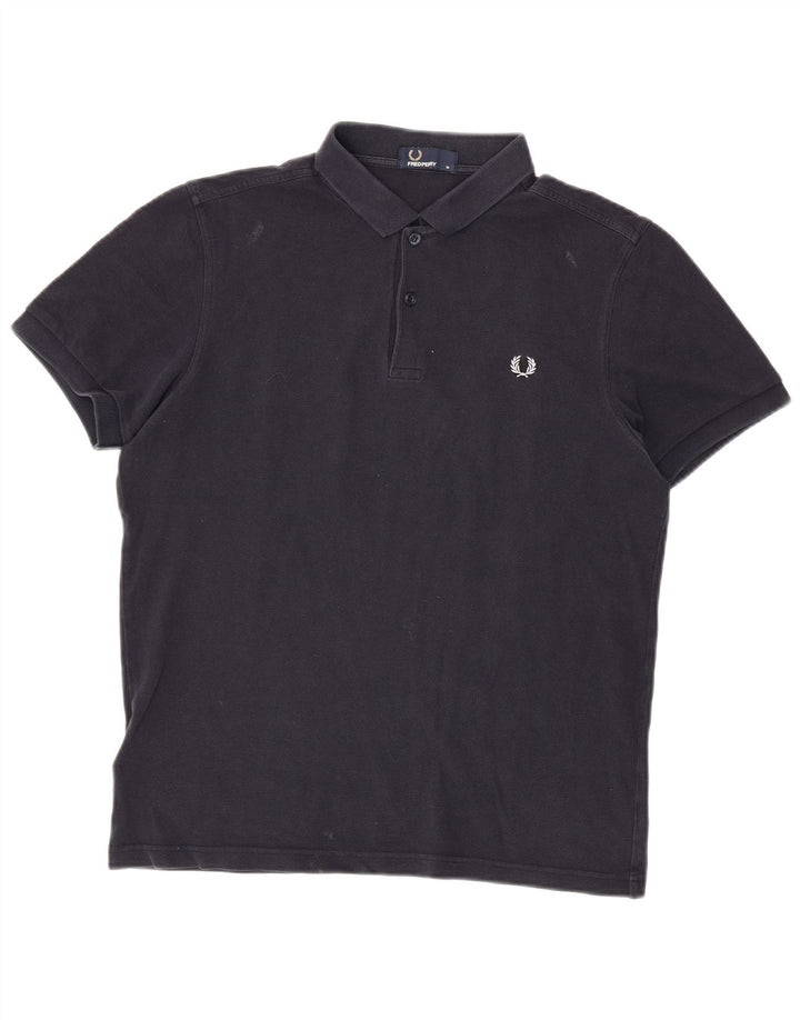 Fred Perry Polo Homme Bleu Marine Moyen Coton
